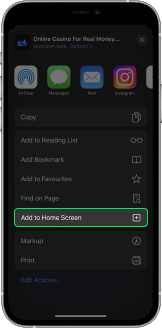 Pwa instruction iOS Safari